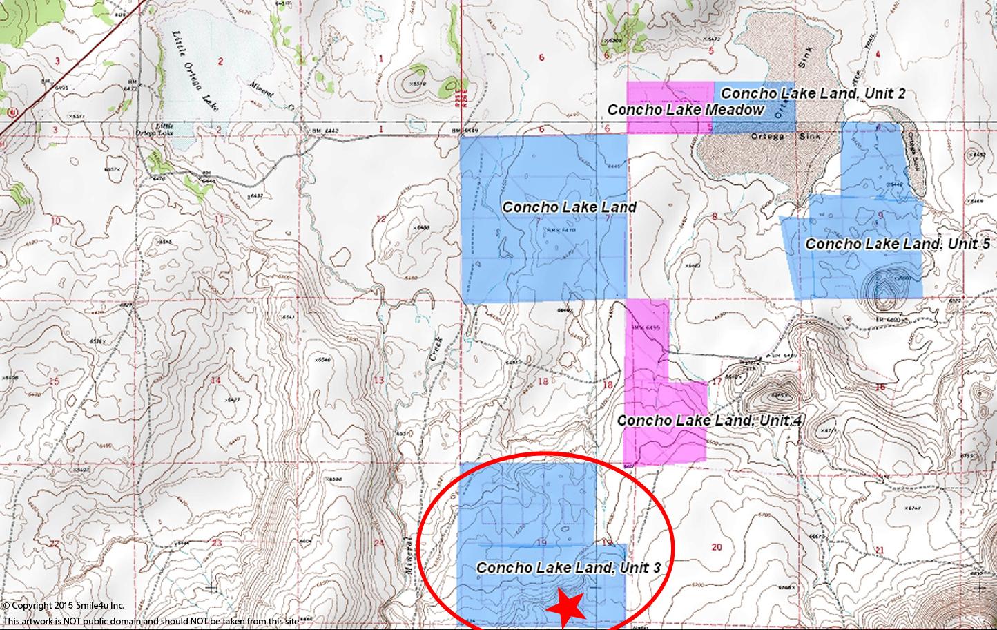 Land in the White Mountains, Arizona